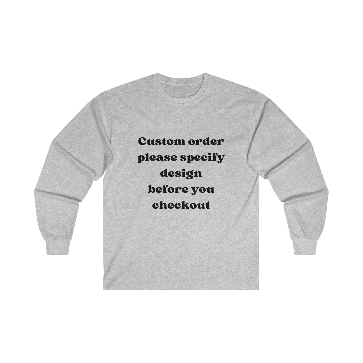 CUSTOM Long-Sleeve