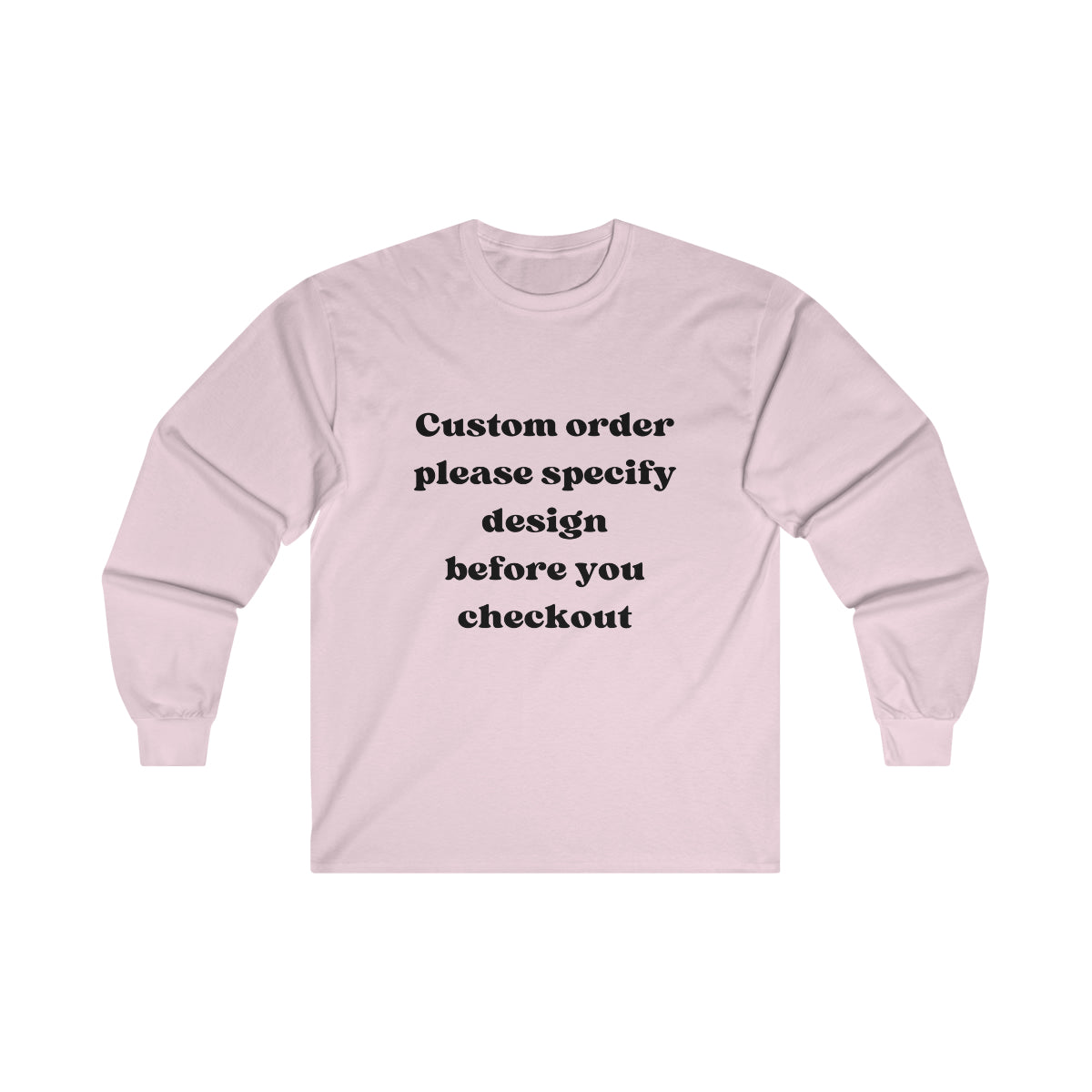 CUSTOM Long-Sleeve