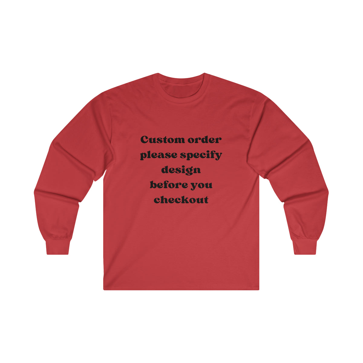 CUSTOM Long-Sleeve