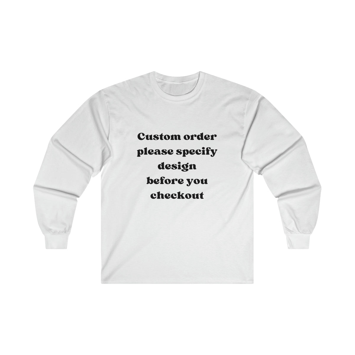 CUSTOM Long-Sleeve