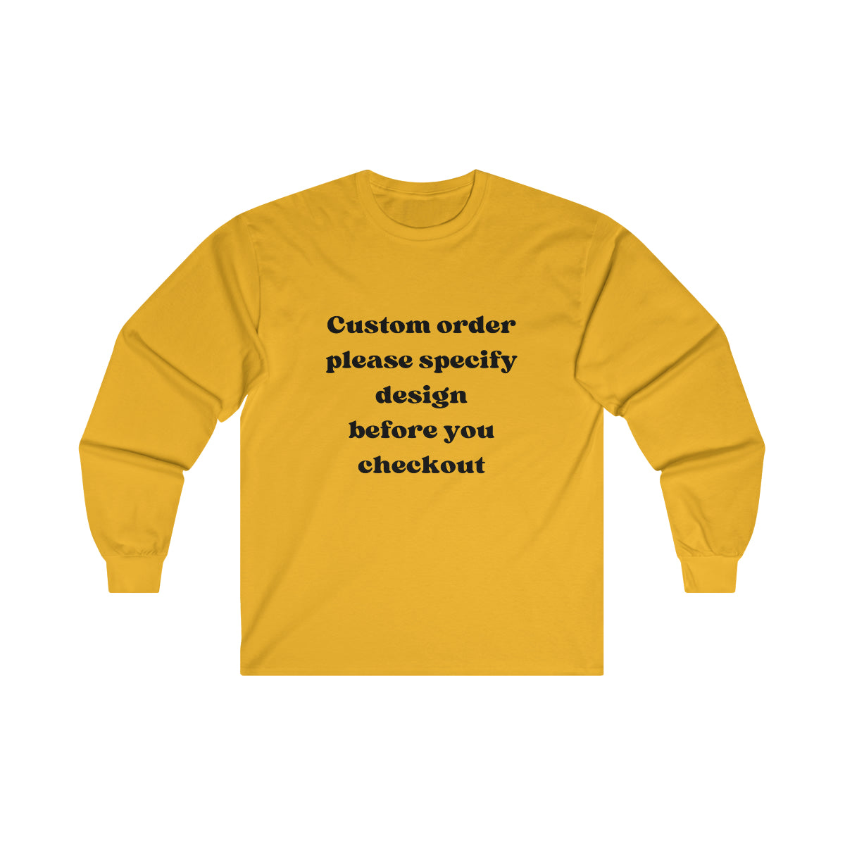 CUSTOM Long-Sleeve