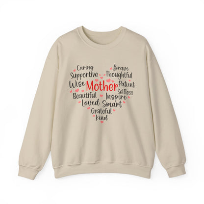 Moms Heart Sweatshirt