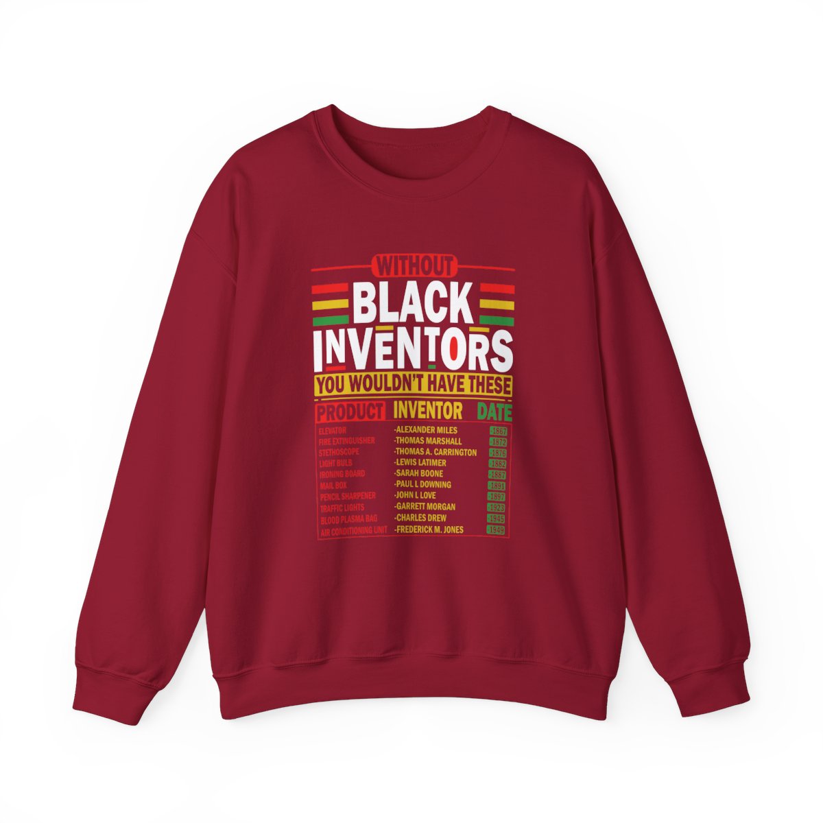 Black Inventors Sweatshirt