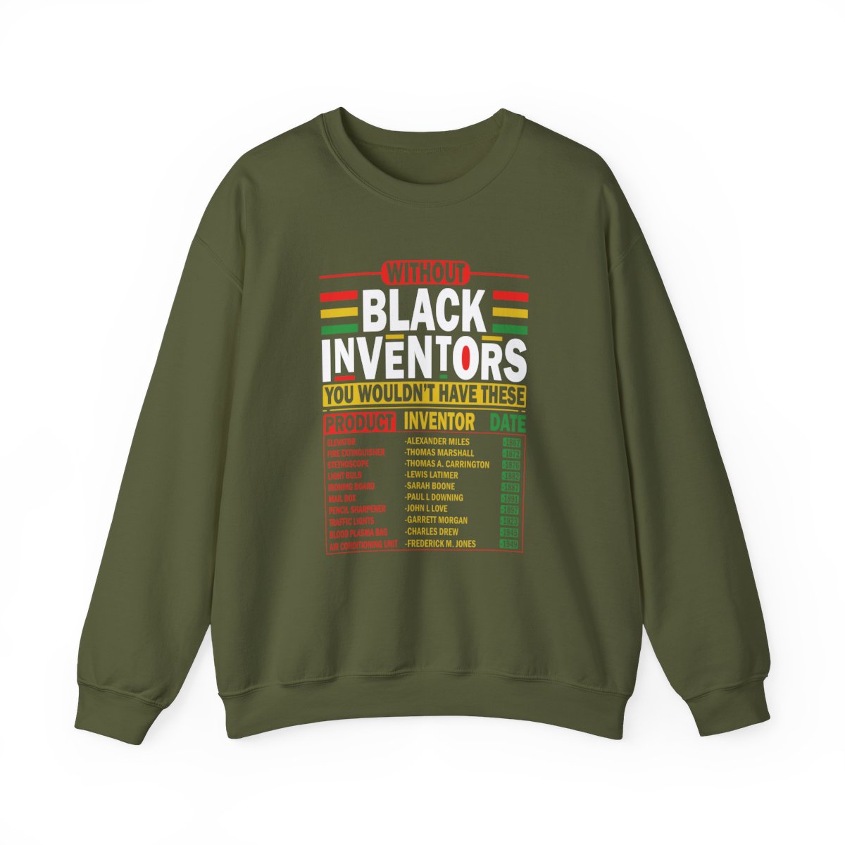 Black Inventors Sweatshirt